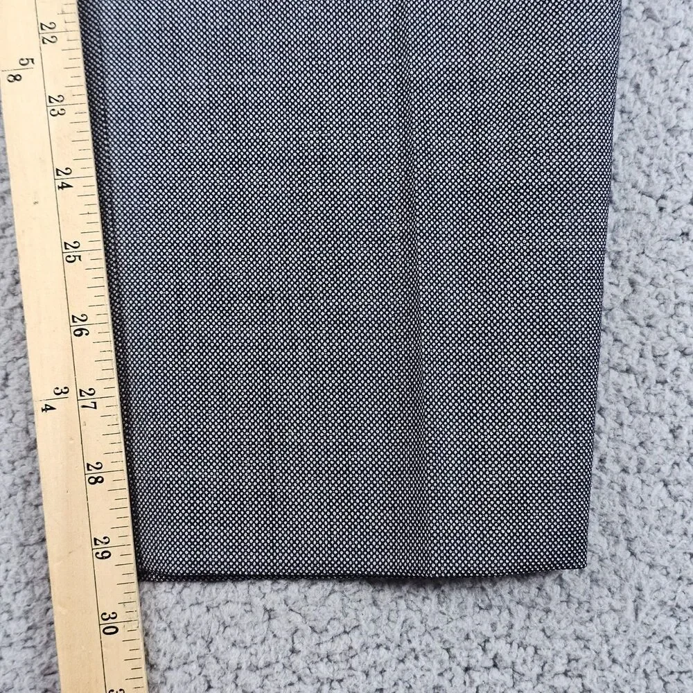 Banana Republic Pants Mens 35x29 Gray Wool Nail Head Tailored Slim Fit Trouser